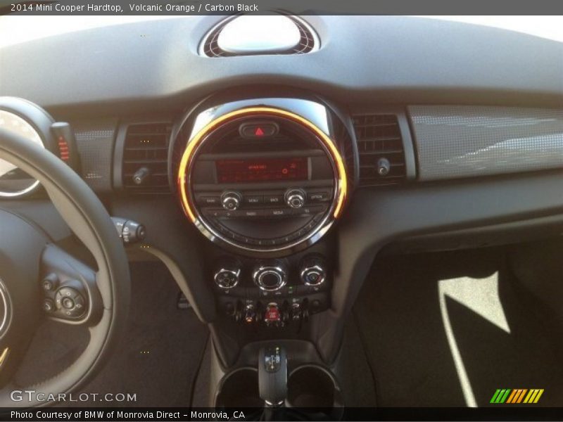 Volcanic Orange / Carbon Black 2014 Mini Cooper Hardtop