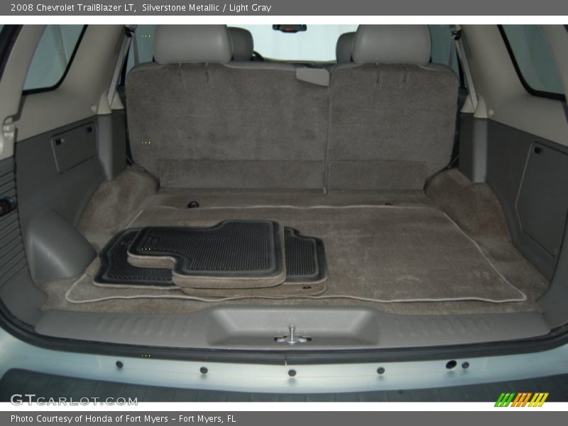 Silverstone Metallic / Light Gray 2008 Chevrolet TrailBlazer LT