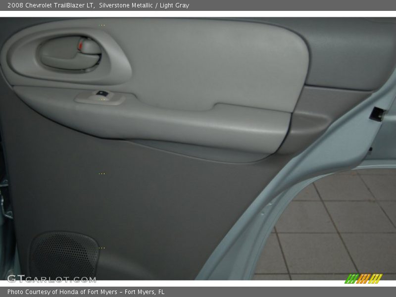Silverstone Metallic / Light Gray 2008 Chevrolet TrailBlazer LT