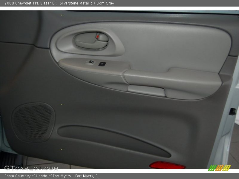 Silverstone Metallic / Light Gray 2008 Chevrolet TrailBlazer LT
