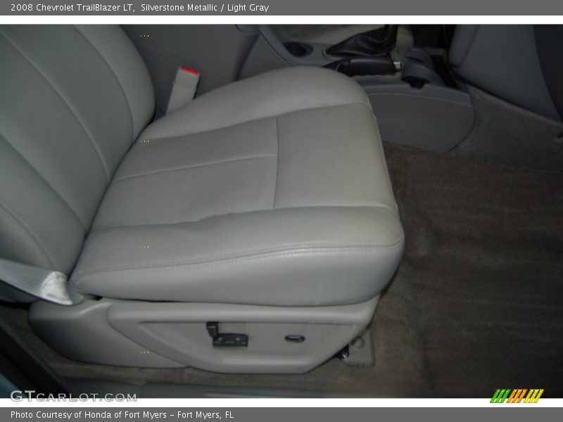 Silverstone Metallic / Light Gray 2008 Chevrolet TrailBlazer LT