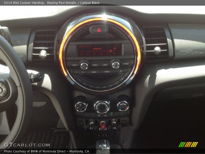 Blazing Red Metallic / Carbon Black 2014 Mini Cooper Hardtop