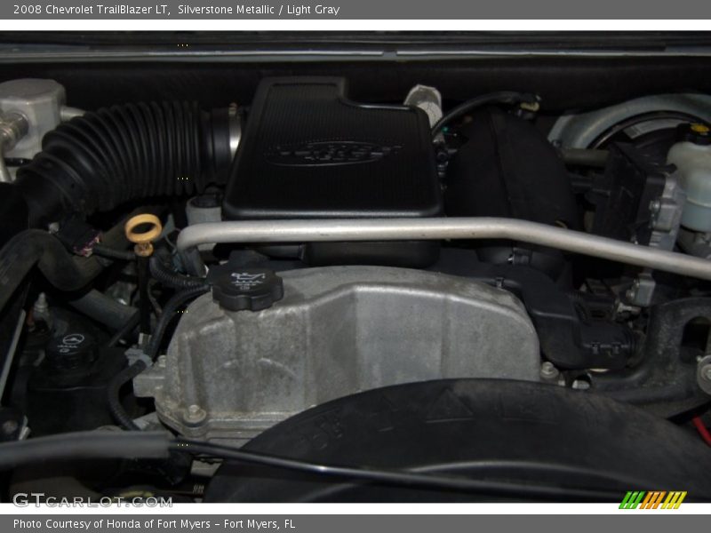 Silverstone Metallic / Light Gray 2008 Chevrolet TrailBlazer LT