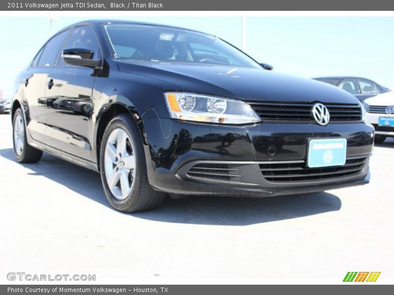 Black / Titan Black 2011 Volkswagen Jetta TDI Sedan