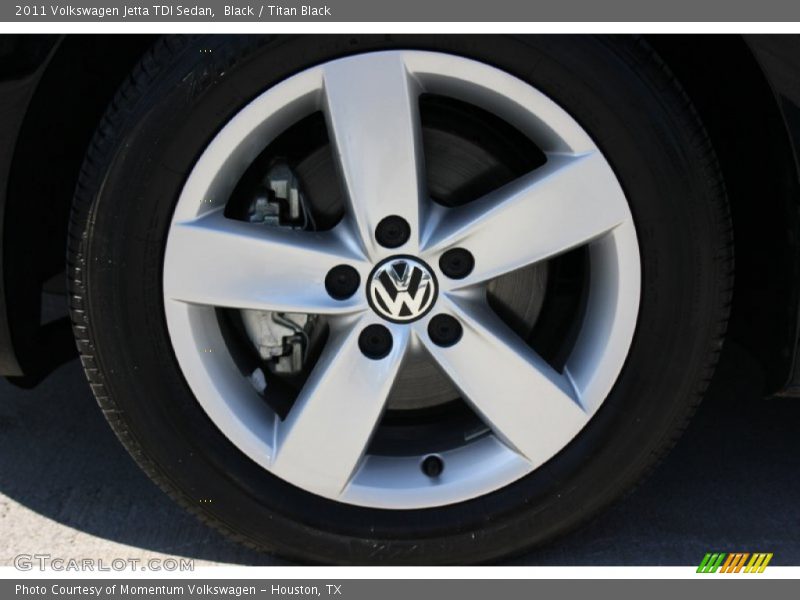 Black / Titan Black 2011 Volkswagen Jetta TDI Sedan