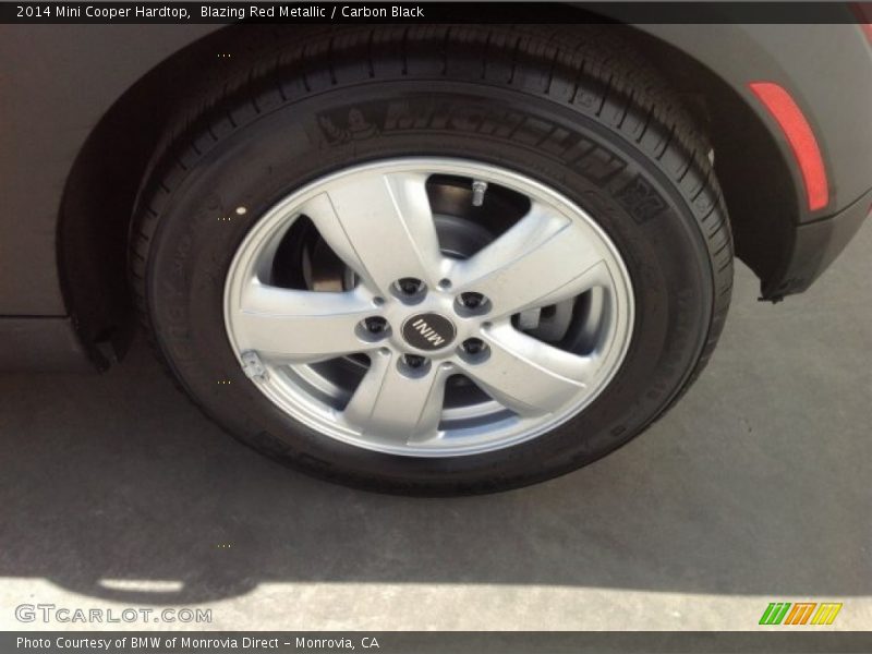 Blazing Red Metallic / Carbon Black 2014 Mini Cooper Hardtop