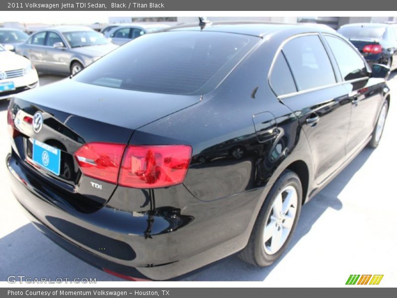 Black / Titan Black 2011 Volkswagen Jetta TDI Sedan