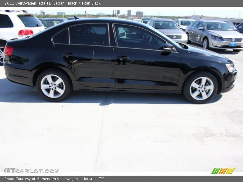 Black / Titan Black 2011 Volkswagen Jetta TDI Sedan