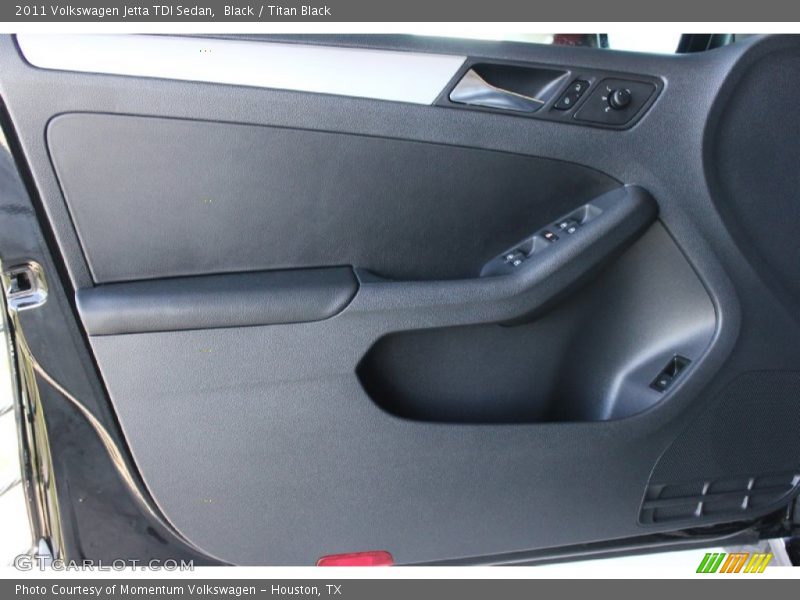 Black / Titan Black 2011 Volkswagen Jetta TDI Sedan