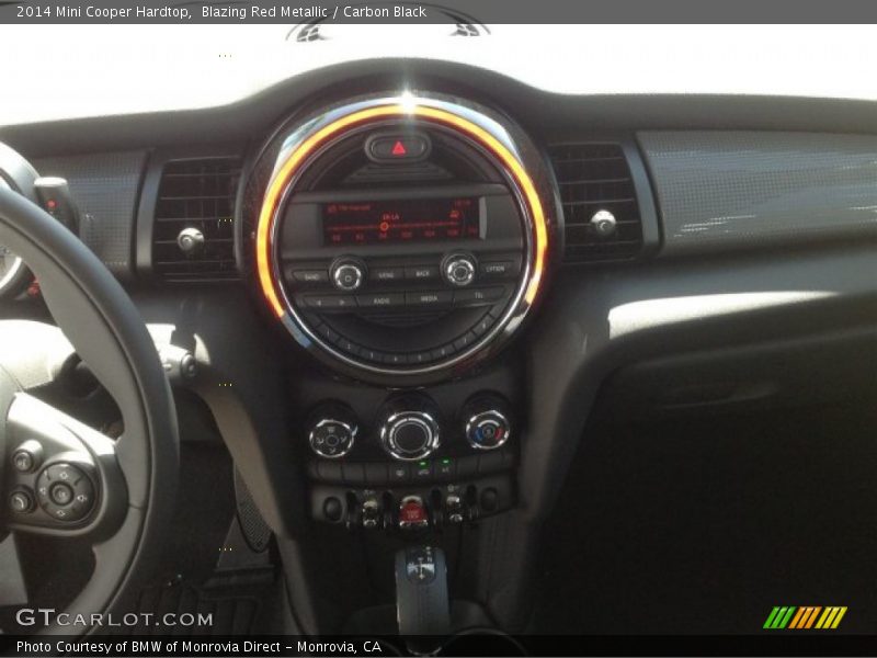 Blazing Red Metallic / Carbon Black 2014 Mini Cooper Hardtop