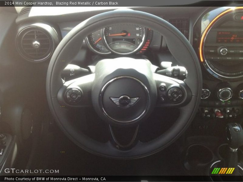 Blazing Red Metallic / Carbon Black 2014 Mini Cooper Hardtop
