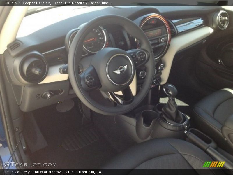 Deep Blue Metallic / Carbon Black 2014 Mini Cooper Hardtop