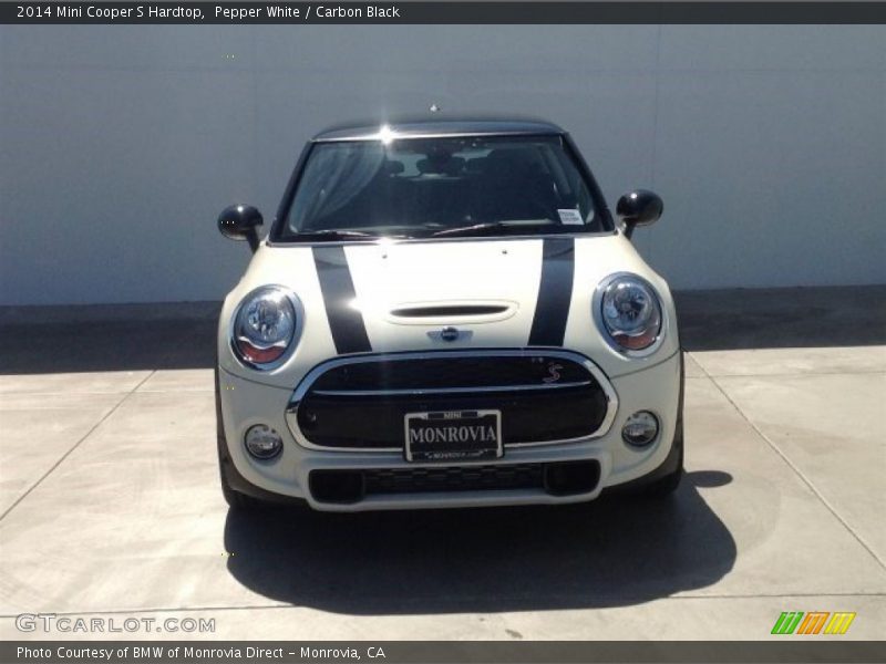 Pepper White / Carbon Black 2014 Mini Cooper S Hardtop