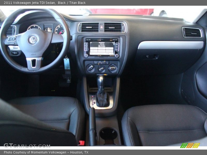 Black / Titan Black 2011 Volkswagen Jetta TDI Sedan