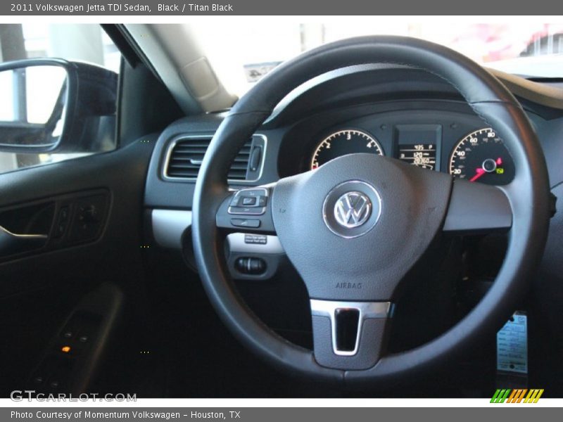 Black / Titan Black 2011 Volkswagen Jetta TDI Sedan