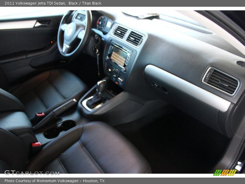 Black / Titan Black 2011 Volkswagen Jetta TDI Sedan