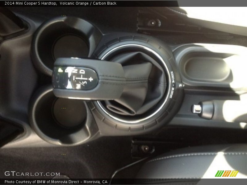 Volcanic Orange / Carbon Black 2014 Mini Cooper S Hardtop