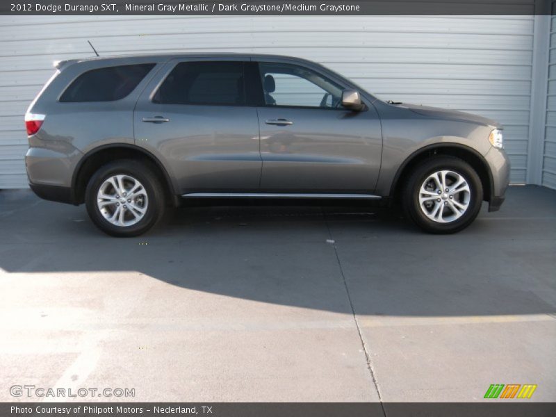 Mineral Gray Metallic / Dark Graystone/Medium Graystone 2012 Dodge Durango SXT