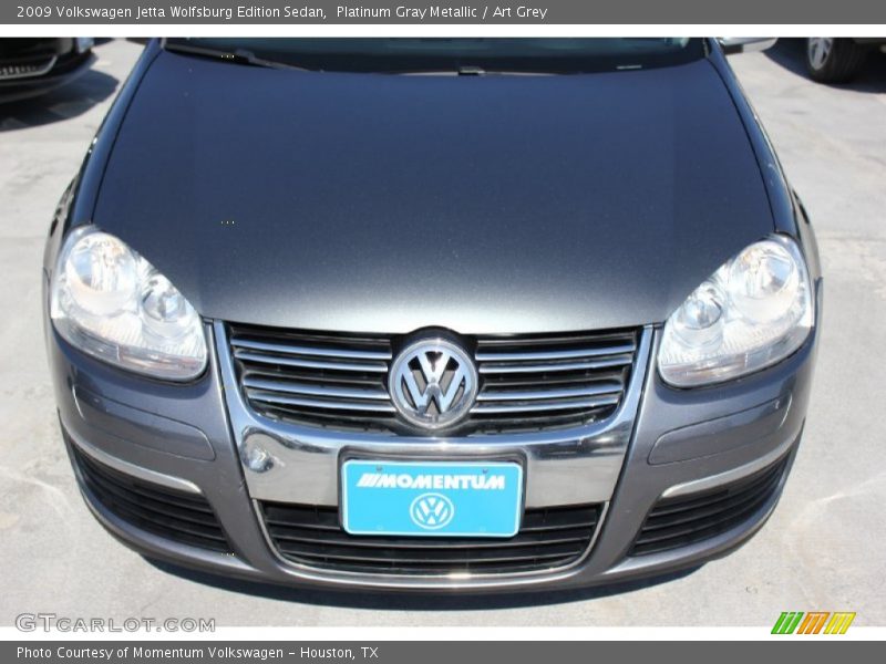 Platinum Gray Metallic / Art Grey 2009 Volkswagen Jetta Wolfsburg Edition Sedan