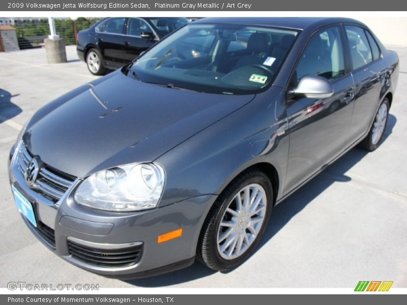 Platinum Gray Metallic / Art Grey 2009 Volkswagen Jetta Wolfsburg Edition Sedan