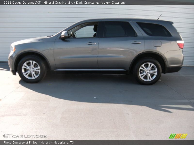 Mineral Gray Metallic / Dark Graystone/Medium Graystone 2012 Dodge Durango SXT