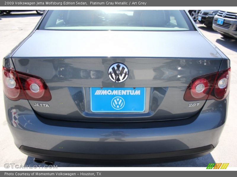 Platinum Gray Metallic / Art Grey 2009 Volkswagen Jetta Wolfsburg Edition Sedan