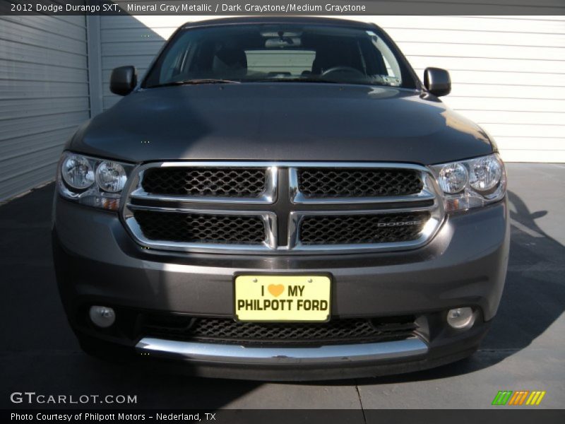 Mineral Gray Metallic / Dark Graystone/Medium Graystone 2012 Dodge Durango SXT