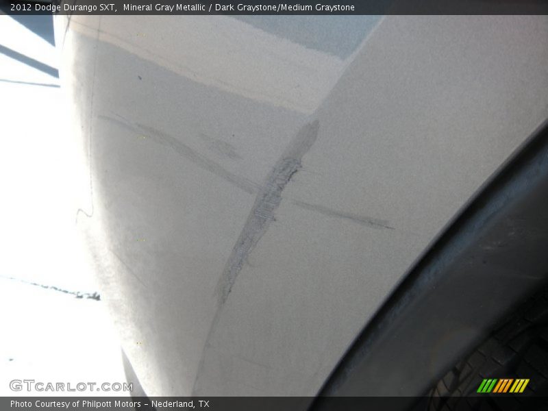 Mineral Gray Metallic / Dark Graystone/Medium Graystone 2012 Dodge Durango SXT