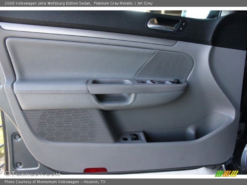 Platinum Gray Metallic / Art Grey 2009 Volkswagen Jetta Wolfsburg Edition Sedan
