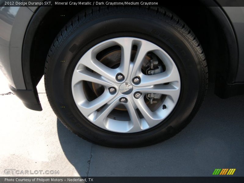 Mineral Gray Metallic / Dark Graystone/Medium Graystone 2012 Dodge Durango SXT