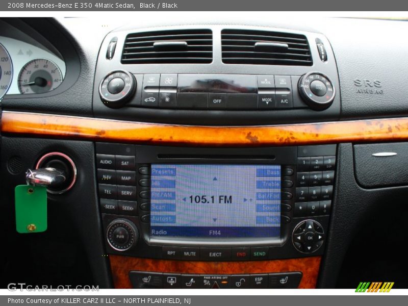 Controls of 2008 E 350 4Matic Sedan