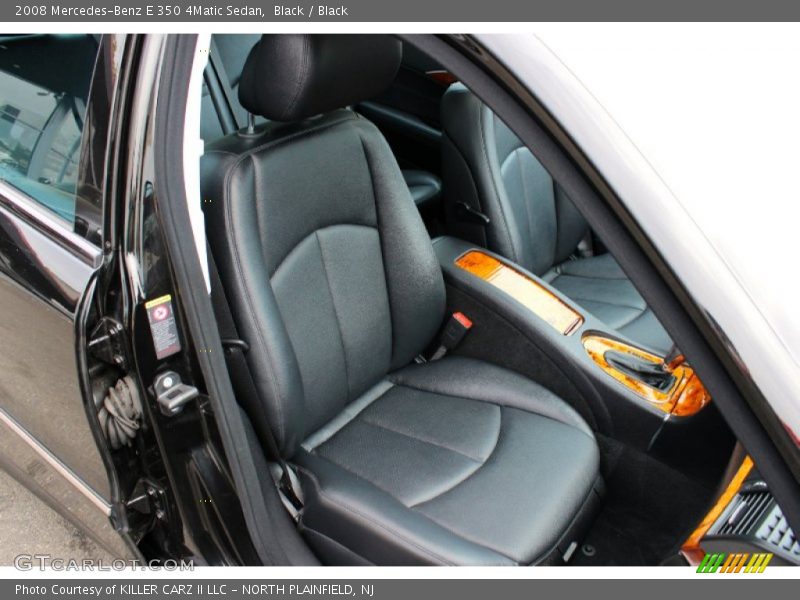 Front Seat of 2008 E 350 4Matic Sedan