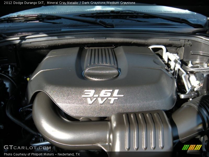 Mineral Gray Metallic / Dark Graystone/Medium Graystone 2012 Dodge Durango SXT