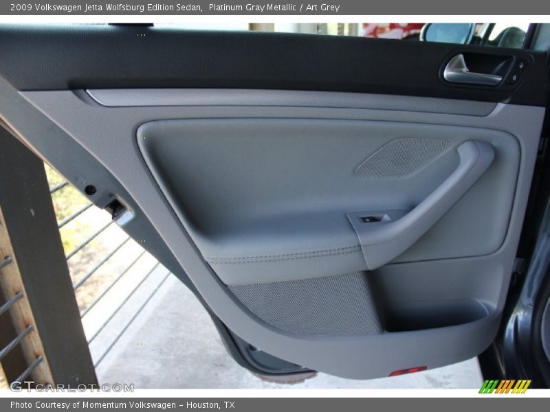 Platinum Gray Metallic / Art Grey 2009 Volkswagen Jetta Wolfsburg Edition Sedan