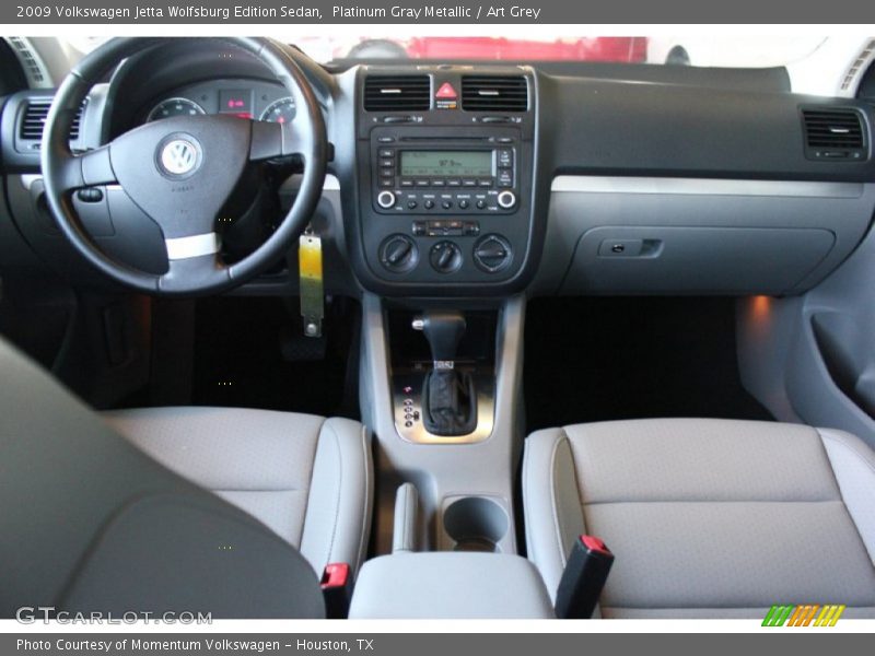 Platinum Gray Metallic / Art Grey 2009 Volkswagen Jetta Wolfsburg Edition Sedan