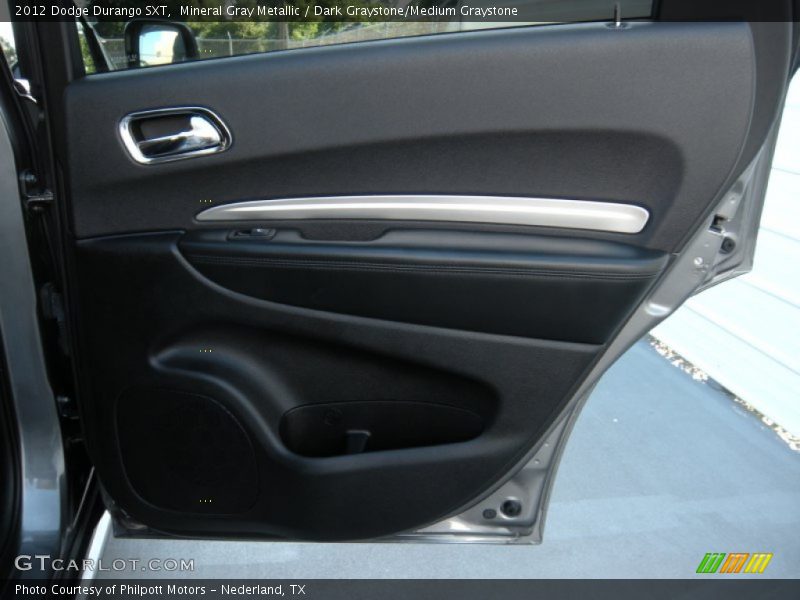 Mineral Gray Metallic / Dark Graystone/Medium Graystone 2012 Dodge Durango SXT