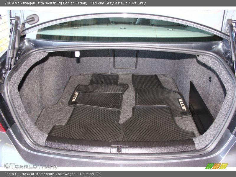 Platinum Gray Metallic / Art Grey 2009 Volkswagen Jetta Wolfsburg Edition Sedan