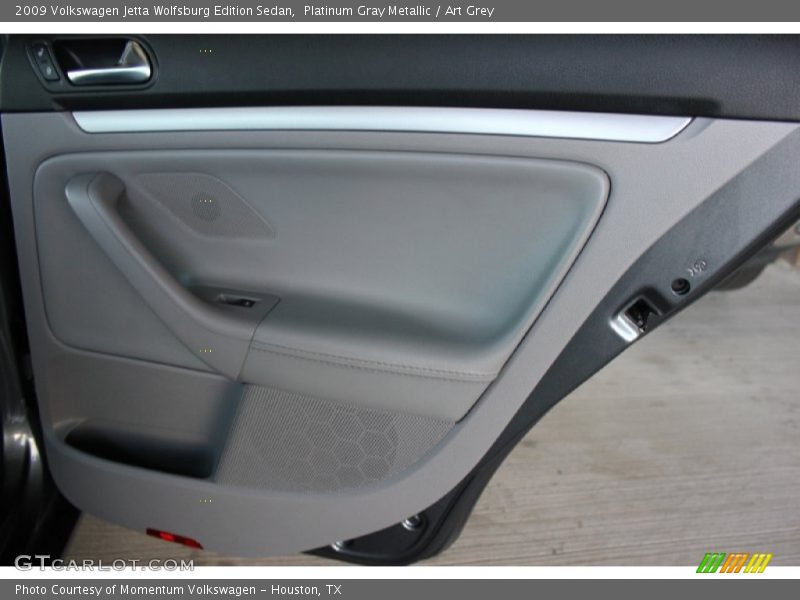 Platinum Gray Metallic / Art Grey 2009 Volkswagen Jetta Wolfsburg Edition Sedan