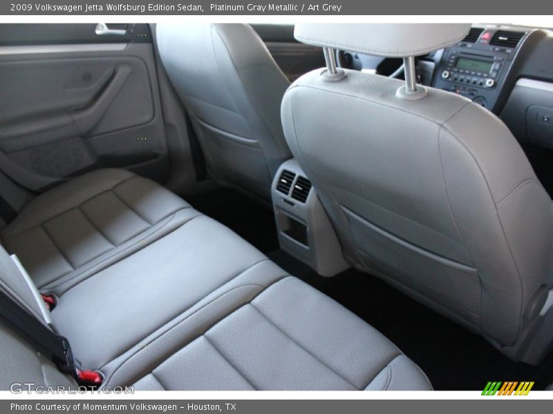 Platinum Gray Metallic / Art Grey 2009 Volkswagen Jetta Wolfsburg Edition Sedan