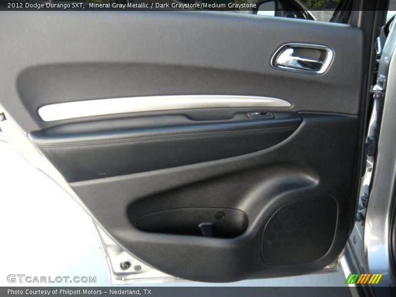 Mineral Gray Metallic / Dark Graystone/Medium Graystone 2012 Dodge Durango SXT