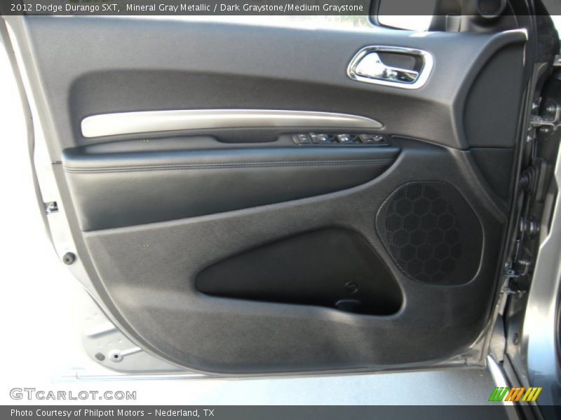 Mineral Gray Metallic / Dark Graystone/Medium Graystone 2012 Dodge Durango SXT