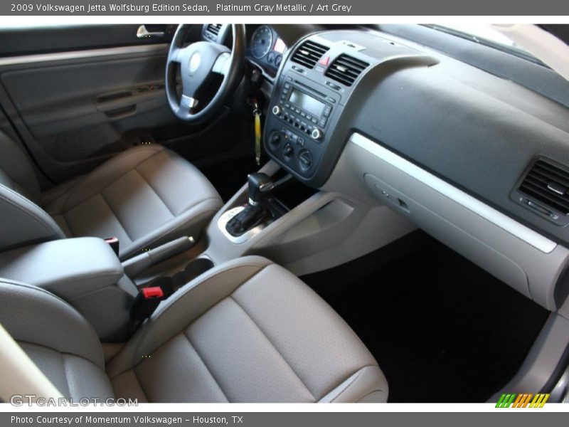 Platinum Gray Metallic / Art Grey 2009 Volkswagen Jetta Wolfsburg Edition Sedan