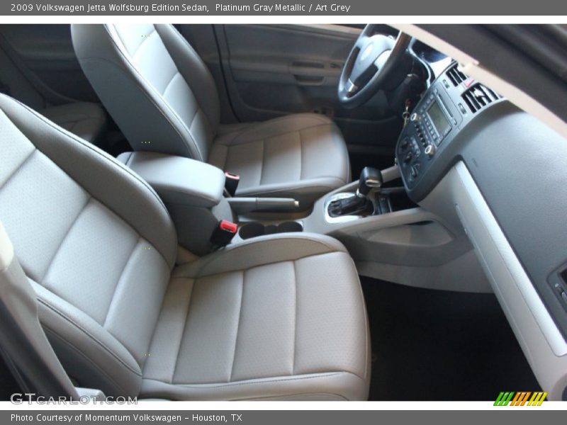 Platinum Gray Metallic / Art Grey 2009 Volkswagen Jetta Wolfsburg Edition Sedan
