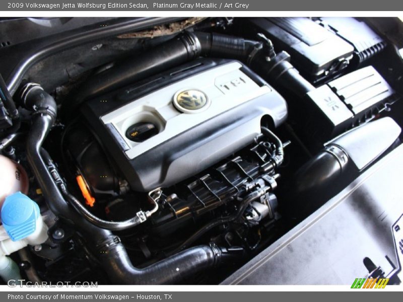 Platinum Gray Metallic / Art Grey 2009 Volkswagen Jetta Wolfsburg Edition Sedan