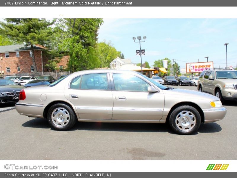 Light Parchment Gold Metallic / Light Parchment 2002 Lincoln Continental