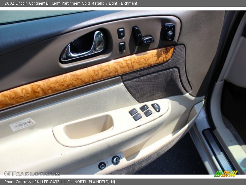 Light Parchment Gold Metallic / Light Parchment 2002 Lincoln Continental