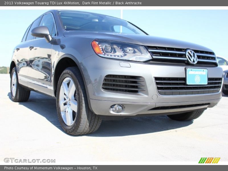 Dark Flint Metallic / Black Anthracite 2013 Volkswagen Touareg TDI Lux 4XMotion
