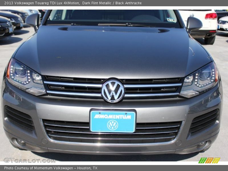 Dark Flint Metallic / Black Anthracite 2013 Volkswagen Touareg TDI Lux 4XMotion