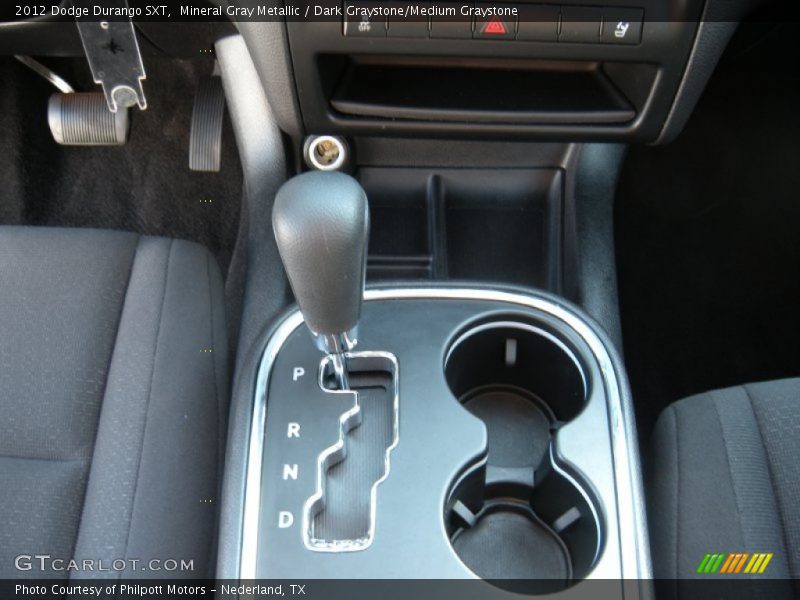 Mineral Gray Metallic / Dark Graystone/Medium Graystone 2012 Dodge Durango SXT