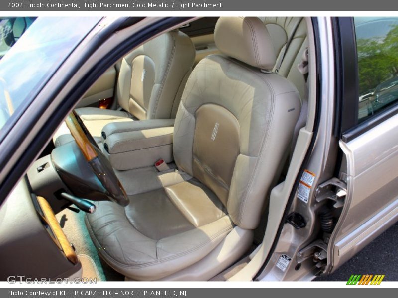 Light Parchment Gold Metallic / Light Parchment 2002 Lincoln Continental